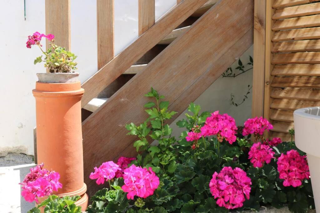 Appartement Beau T3 *** pour 2 à 4 pers avec patio privatif à La Couarde-sur-Mer Extérieur photo